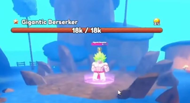 Anime Tactical Simulator Dragon Balls — Gigantic Berserker boss with 18k HP and a 3% chance to drop the 2nd Dragon Ball