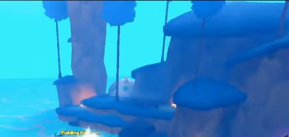 Anime Tactical Simulator Dragon Balls — overview of the sea area with small islands where the 7th Dragon Ball spawns