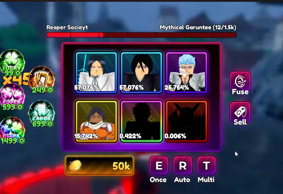 Anime Tactical Simulator March 8 update — all 8 new units added