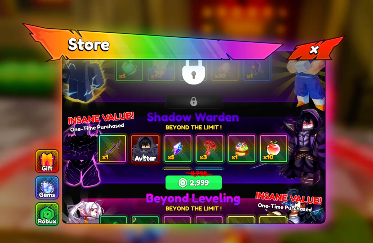 Anime Tactical Simulator limited avatar Shadow Warden — available for a limited time